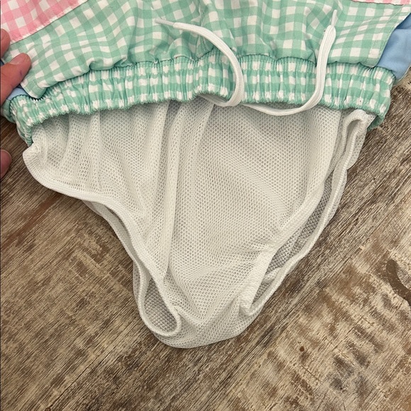 JBAILEY by Bailey Boys Gingham swim trunks - Picture 5 of 6